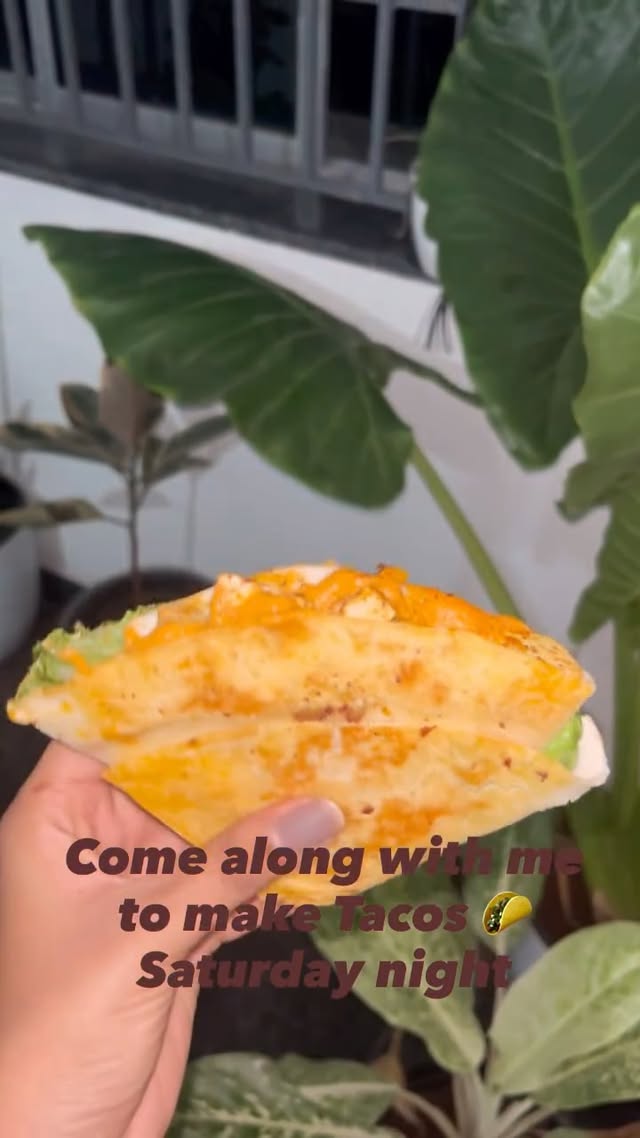 Healthy taco night